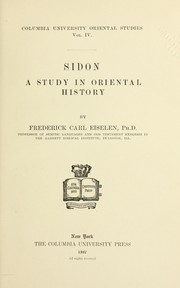 Cover of: SIDON