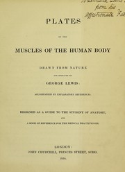 Cover of: Plates of the muscles of the human body drawn from nature