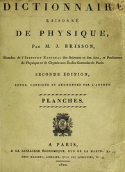 Cover of: Dictionnaire raisonn©♭ de physique