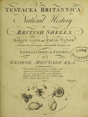 Cover of: Testacea Britannica; or, British shells