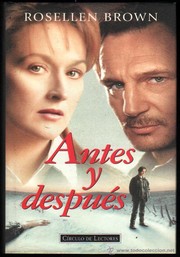 Cover of: Antes y después