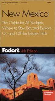 Cover of: Fodor's New Mexico by Fodor's