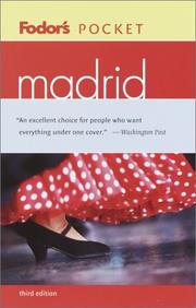 Cover of: Fodor's Pocket Madrid