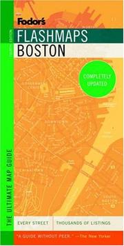 Fodor's Flashmaps Boston, 4th Edition (Flashmaps) by Fodor's