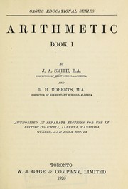 Cover of: Public school arithmetic by J. A. Smith