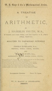 Cover of: A treatise on arithmetic by J. Hamblin Smith