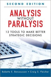 Cover of: Analysis without paralysis by 