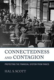 Cover of: CONNECTEDNESS AND CONTAGION: PROTECTING THE FINANCIAL SYSTEM FROM PANICS by 