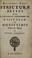 Cover of: Desiderii Pacii Stricturae breves in clar. D. Friderici Spanhemii fil. Epistolam de novis simis circa res sacras in Belgio dissidiis