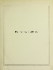 1840. Gutenbergs-Album by Heinrich Meyer