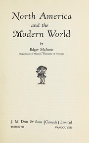 Cover of: North America and the modern world.