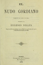 Cover of: El nudo gordiano by Gerona, Eugenio Selle s Angel de Castro marque s de
