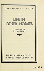 Cover of: Life in other homes