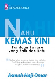 Cover of: Nahu Kemaskini: Panduan bahasa yang baik dan betul