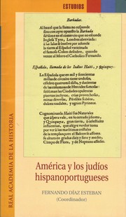 Cover of: América y los judíos hispanoportugueses by Fernando Díaz Esteban, coord.