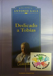 Cover of: Dedicado a Tobías