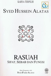 Cover of: Rasuah: Sifat, Sebab dan Fungsi