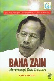 Cover of: Baha Zain Merenangi Dua Lautan by 