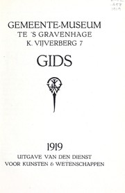 Cover of: Gids by Haags Gemeentemuseum