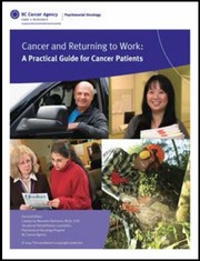Cover of: Cancer and returning to work by 