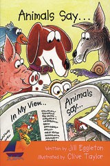 Cover of: Animals say by Jill Eggleton