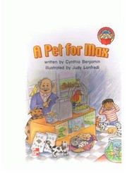 Cover of: A pet for Max (Leveled books) by Cynthia Benjamin