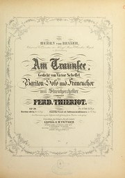 Cover of: Am Traunsee: fur Bariton-Solo und Frauenchor mit Streichorchester op. 19