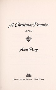 Cover of: A Christmas promise by Anne Perry