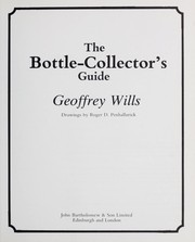 Cover of: The bottle-collector's guide