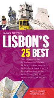 Cover of: Fodor's Citypack Lisbon's 25 Best