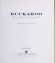 Cover of: Buckaroo: visions and voices of the American cowboy