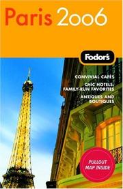 Cover of: Fodor's Paris 2006