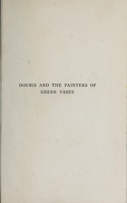Cover of: Douris and the painters of Greek vases