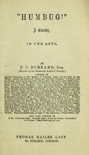 Cover of: "Humbug!" by Francis Cowley Burnand