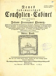 Cover of: Neues systematisches Conchylien-Cabinet