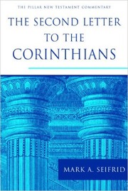 Cover of: The Second Letter to the Corinthians (The Pillar New Testament Commentary (PNTC)) by 