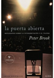 Cover of: La puerta abierta : reflexiones sobre la interpretacion y el teatro. - 6. ed