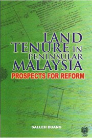 Cover of: Land Tenure In Peninsular Malaysia: Prospects For Reform