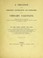 Cover of: A treatise on the formation, constituents, and extraction of the urinary calculus. Being the essay for which the Jacksonian prize for the year 1833 was awarded by the Royal College of Surgeons in London