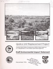Cover of: Upalco Unit Replacement Project by United States. Department of the Interior