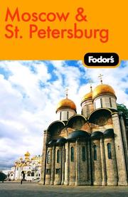 Cover of: Moscow and St. Petersburg by Fodor's