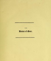 Cover of: The ruins of Gour described by Henry Creighton, Henry Creighton