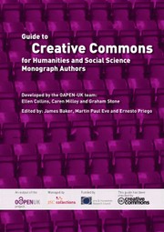 Cover of: Guide to Creative Commons for Humanities and Social Science Monograph Authors by 
