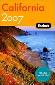 Cover of: Fodor's California 2007