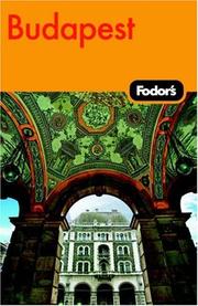 Cover of: Fodor's Budapest by Fodor's