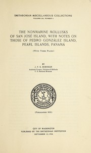 The nonmarine mollusks of San José Island by Joseph Paul Eldred Morrison