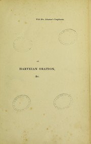 An Harveian oration and other remains of John Johnstone .. by Johnstone, John