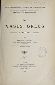 Cover of: Les vases grecs à reliefs