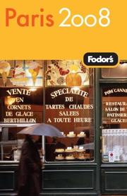 Cover of: Fodor's Paris 2008