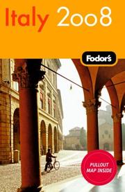 Cover of: Fodor's Italy 2008